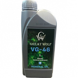 Great Wolf Масло пневматическое vg-46 mineral oil (1л) GWM-046/1-5321321