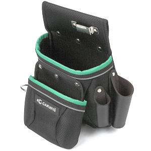GARWIN PRO GA-TP02 Сумка поясная монтажника, 2 кармана