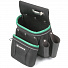 GARWIN PRO GA-TP02 Сумка поясная монтажника, 2 кармана-4004