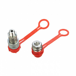 GARWIN INDUSTRIAL 819040-9 Быстроразъёмное соединение для систем гидравлического оборудования; NPT 1/4”; комплект (ниппель, розетка)