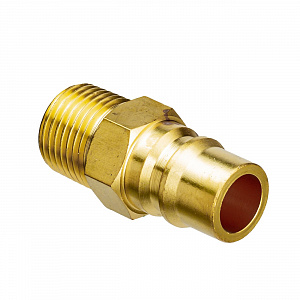 GARWIN PRO 808216-34 Пневморазъём высокой пропускной способности "папа" - наружная резьба 3/4", латунь