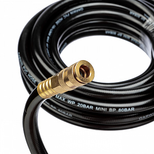 GARWIN PRO 808740-1218-10 Шланг ПВХ (PVC) 12*18, 10 м, черный, БРС в комплекте, в бухте