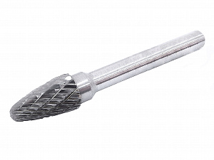 GARWIN INDUSTRIAL 900625-10*20*64 Борфреза параболическая с закругленным концом 10x20x64 мм, VHM, DC, форма F (серия 900625)