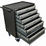 GARWIN PRO S01006-263 Тележка инструментальная 6 полок с комплектом инструмента, 263 пр., серая-4004