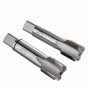 GARWIN INDUSTRIAL GM-TF240100 Метчики ручные Mf24x1.0, DIN 2181, HSS, 6H, комплект из 2 штук