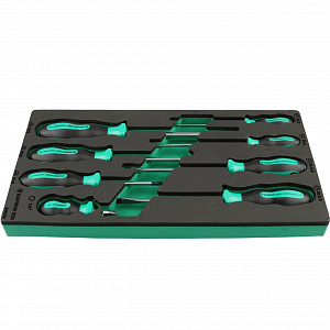 GARWIN PRO 646258 Набор отверток стандартных 8 пр. в ложементе EVA