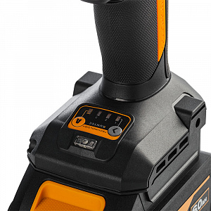 RUNTEC RT-IW1600 Гайковерт ударный аккумуляторный RUNTEC PRO 3/4", 20В, 2*6Ач, 1600Нм