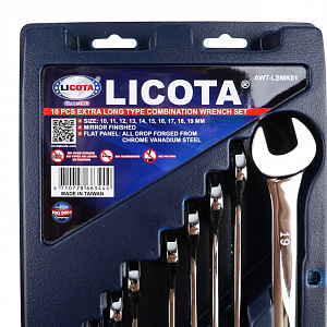 Licota AWT-LSMK01 Набор ключей экстрадлинных 10 пр. 10-19 мм