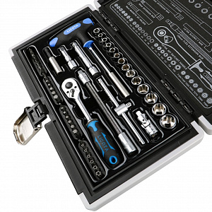 Licota ALK-0002 Набор торцевых головок 1/4" 50пр super lock
