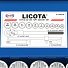 Licota ALT-6001W Набор торцевых головок 3/4", 12-ти гранных, 15 пр., 22-50 мм-4004