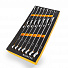RUNTEC RT-WME14 Набор ключей комбинированных RUNTEC CrV 8-24 мм в ложементе EVA, 14 предметов-4004
