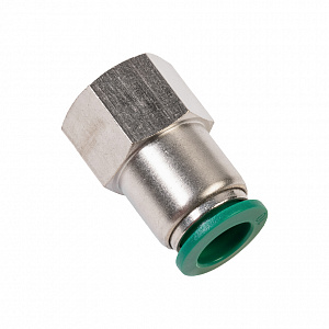 GARWIN PRO 808520-10-38-0 Цанговый разъем F3/8" 10 мм, с уплотнением, металлический корпус