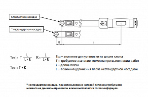 GARWIN INDUSTRIAL 505570-19-9 Насадка для динамометрического ключа рожковая 19 мм, с посадочным квадратом 9х12