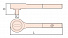 GARWIN INDUSTRIAL GSS-T04 Трещотка с переключателем искробезопасная 1/2" 245 мм-4004