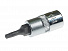 Бита-головка 1/4" TORX T10Hх37мм с отверстием JTC-4004