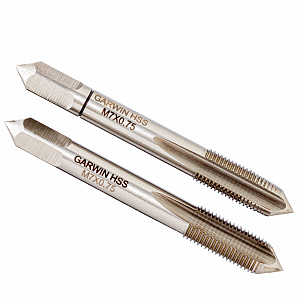 GARWIN INDUSTRIAL GM-TF070075 Метчики ручные Mf7x0.75, DIN 2181, HSS, 6H, комплект из 2 штук