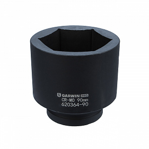 GARWIN PRO 620364-90 Головка, 1-1/2", 90 мм, торцевая, 6-гранная, ударная