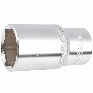 Licota N4032L Головка, 1/2", 32 мм, торцевая, 6-гранная, глубокая