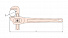 GARWIN INDUSTRIAL GSS-TKC50 Ключ трубный 90гр. искробезопасный 0-50 мм, 300 мм-4004