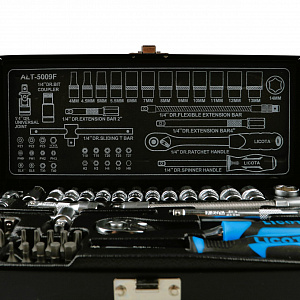 Licota ALT-5009F Набор торцевых головок 1/4" 43пр.