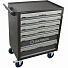 GARWIN PRO S01006-263 Тележка инструментальная 6 полок с комплектом инструмента, 263 пр., серая-4004