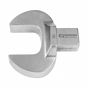 GARWIN INDUSTRIAL 505570-60-27 Насадка для динамометрического ключа рожковая 60 мм с посадочным квадратом 27*36