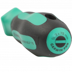 GARWIN PRO 634065-SL3*75 Отвертка профессиональная с узким жалом SL3, 75 мм