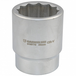GARWIN PRO 610775-38 Головка, 1", 38 мм, торцевая, 12-гранная