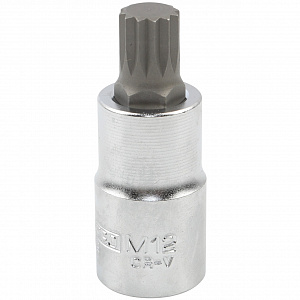 GARWIN PRO 612655-M12 Головка со вставкой, 1/2", M12, 55 мм