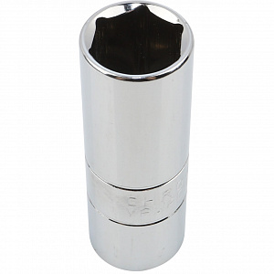 GARWIN PRO A14520-16 Головка, 1/2", 16 мм, торцевая, 6-гранная, свечная, резиновый фиксатор
