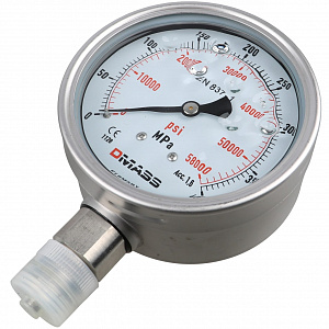 GARWIN PRO 819050-10 Манометр гидравлический; 4000 бар; 100 мм; 1/2” BSP