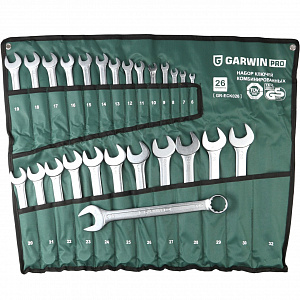GARWIN PRO GR-ECK026 Набор ключей комбинированных 26 предметов 6-32 мм
