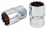 Licota F4016L Головка, 1/2", 16 мм, торцевая, 12-гранная, глубокая-4004