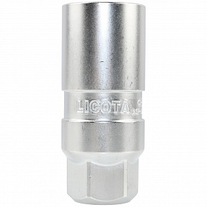 Licota ASP-A3821 Головка, 3/8", 21 мм, торцевая, 6-гранная, глубокая, свечная