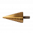 GARWIN INDUSTRIAL 102550-6-40-16 Сверло ступенчатое 6,0-40,0 мм, 16 ступеней, HSS, TiN-4004