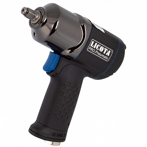 Licota PAW-03033 Гайковерт пневматический ударный 3/8" 705 Нм (72 кГм), компактный, композитный