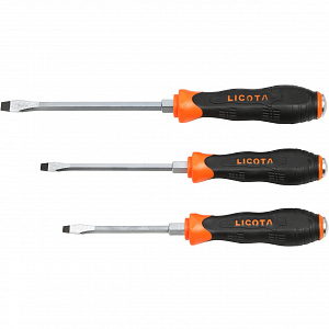Licota ACK-384107 Набор отверток с цельнометаллическим жалом, 6 пр., в ложементе