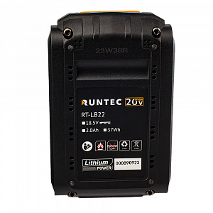 RUNTEC RT-LB22 Батарея аккумуляторная RUNTEC PRO 20В, 2Ач