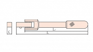 GARWIN INDUSTRIAL GSS-R08 Вороток шарнирный искробезопасный 1/2" 400 мм