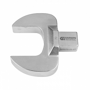 GARWIN INDUSTRIAL 505570-70-27 Насадка для динамометрического ключа рожковая 70 мм с посадочным квадратом 27*36