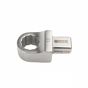 GARWIN INDUSTRIAL 505580-13-9 Насадка для динамометрического ключа накидная 13 мм с посадочным квадратом 9*12
