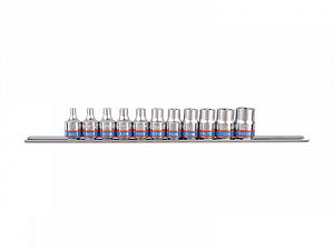 Набор торцевых головок 3/8", TORX Е-стандарт, E4-E18, 11 предметов KING TONY 3121PR