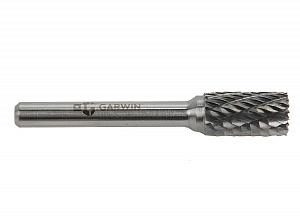 GARWIN INDUSTRIAL 900525-10*20*64 Борфреза цилиндрическая с торцевыми зубьями 10x20x64 мм, VHM, DC, форма B (серия 900525)