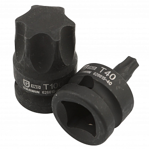 GARWIN INDUSTRIAL 626615-SET10 Набор ударных TORX 1/2" 10 пр. T40-T100, 38.1 мм