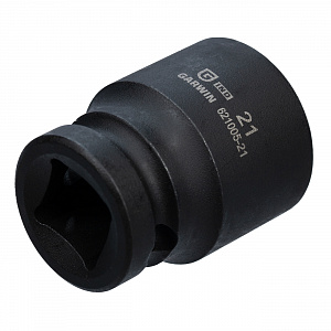 GARWIN INDUSTRIAL 621005-21 Головка, 1/2", 21 мм, торцевая, 12-гранная, ударная