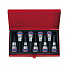 Набор торцевых насадок 1/2", Torx, Т20-Т60 мм, L = 80 мм, 9 предметов KING TONY 4119PR-4004
