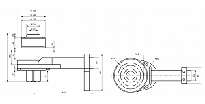 GARWIN PRO 520205-20000 Усилитель крутящего момента ручной с опорой на головку 1:72; 3/4"x2-1/2"; 20000 Нм
