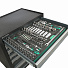 GARWIN PRO S01006-263 Тележка инструментальная 6 полок с комплектом инструмента, 263 пр., серая-4004
