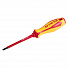 Отвертка комбинированная Slotted/Phillips №1, 100 мм, диэлектрическая KING TONY 147E0104-4004