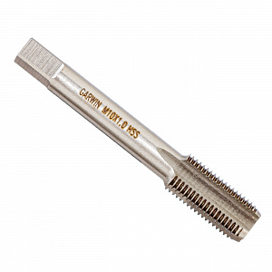 GARWIN INDUSTRIAL GM-TF100100 Метчики ручные Mf10x1.0, DIN 2181, HSS, 6H, комплект из 2 штук